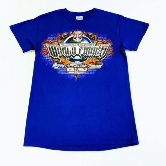 World of Outlaws Racing Mens T Shirt World Finals Event 2013 Crewneck Tee Sz S - Picture 1 of 5